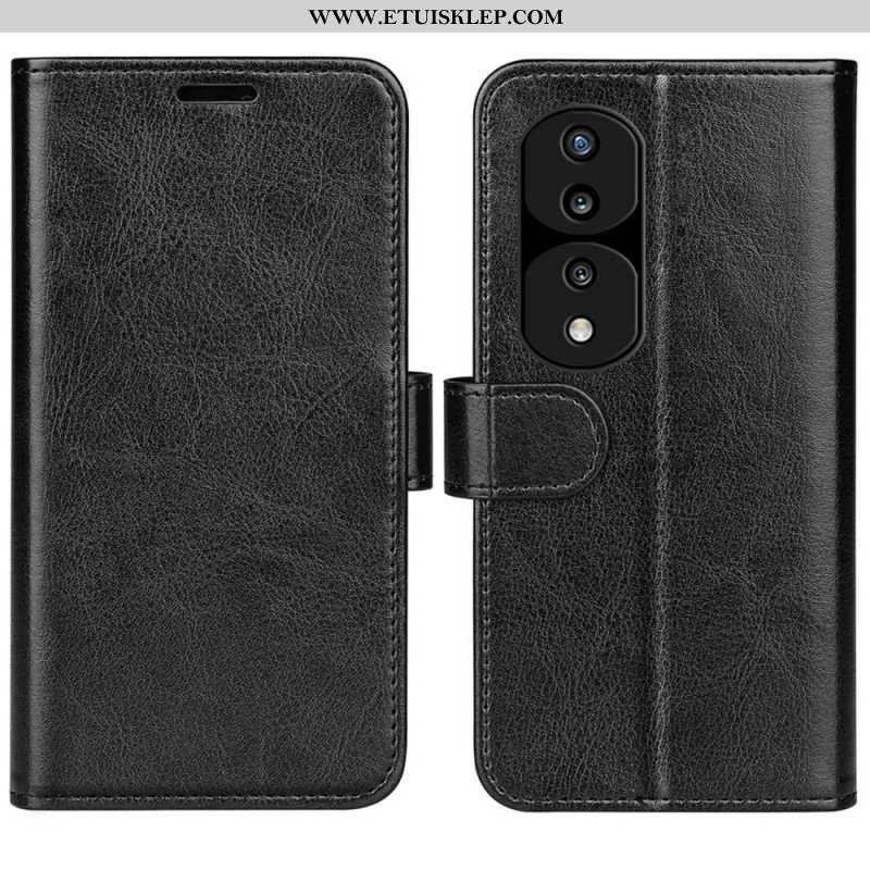 Etui Folio do Honor 70 Designerski Efekt Skóry